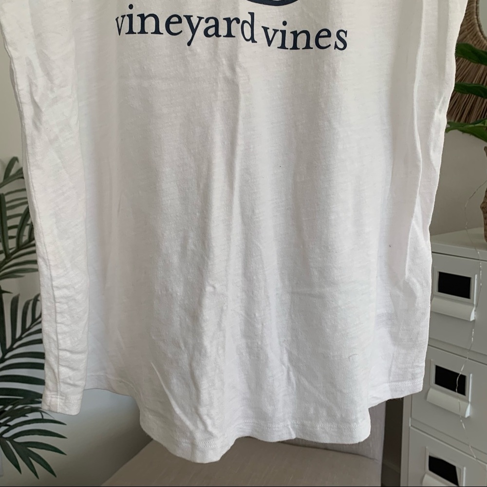 NWT Vineyard Vines x Target Whale Logo Graphic Cotton Tank Top Shirt Small - Picture 3 of 7